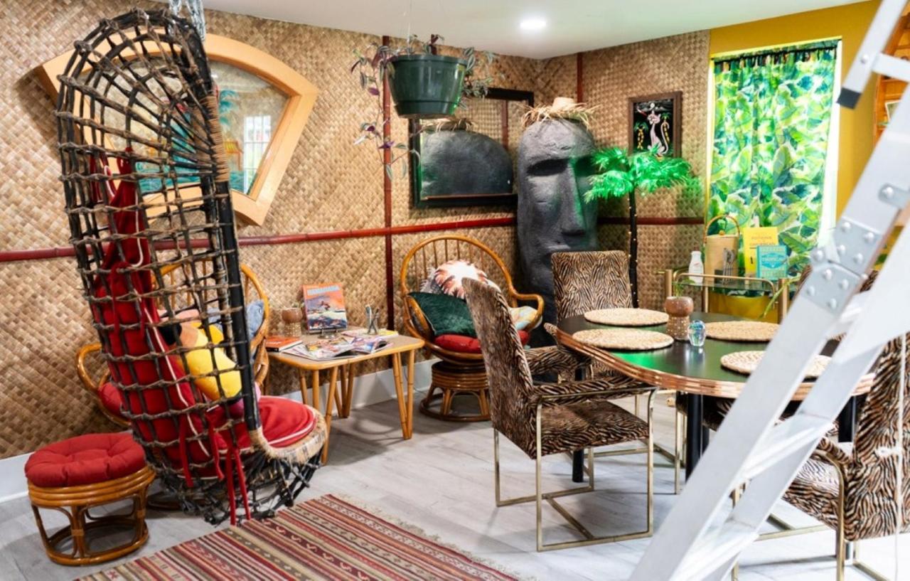 Tropical Tiki Hut Villa Louisville Ngoại thất bức ảnh